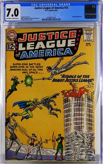 DC Comics Justice League of America #13 CGC 7.0