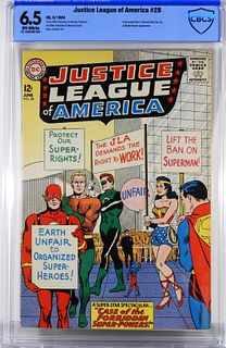 DC Comics Justice League of America #28 CBCS 6.5