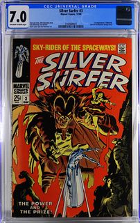 Marvel Comics Silver Surfer #3 CGC 7.0