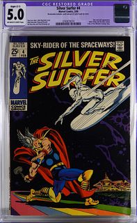 Marvel Comics Silver Surfer #4 CGC 5.0