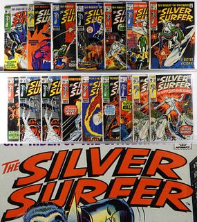 16PC Marvel Comics Silver Surfer #5-#18 Group