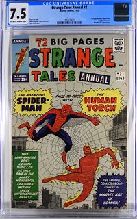 Marvel Comics Strange Tales Annual #2 CGC 7.5