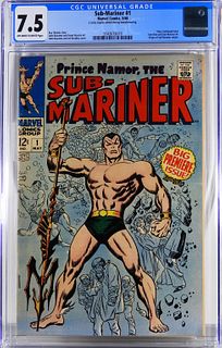 Marvel Comics Sub-Mariner #1 CGC 7.5