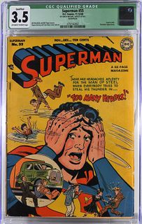 DC Comics Superman #55 CGC 3.5