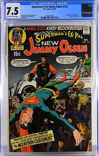 DC Comics Superman's Pal Jimmy Olsen #134 CGC 7.5