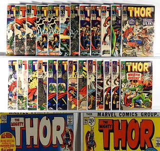 80PC Marvel Comics Thor #127-#200 Group