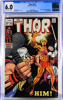 Marvel Comics Thor #165 CGC 6.0