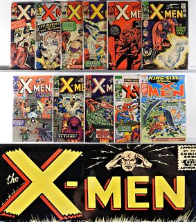 11PC Marvel Comics X-Men #5-#30 & King Size Group