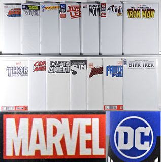 23PC DC Marvel Comics Blank Variant Sketch Books