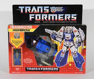 1987 Hasbro Transformers G1 Highbrow MIB Unused