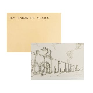 Haciendas de México. San Luis Potosí.  México: Almacenadora Serfin, sin año. Con 12 láminas en color.  En carpeta.