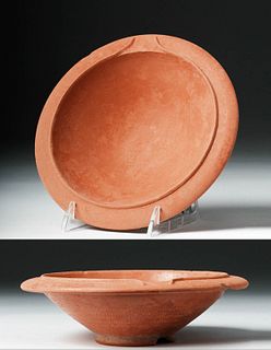 Roman Redware Bowl / Mortarium Channeled Spout