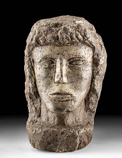 6th C. Early Medieval / Late British Celtic Stone Head
