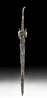 Rare Celtic Iron Short Sword