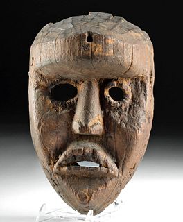 Very Fine Mid-19th C. African Dan Wood Kagle Mask