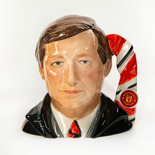 Noble Ceramics Character Jug of Alex Ferguson Manchester United Football Club.