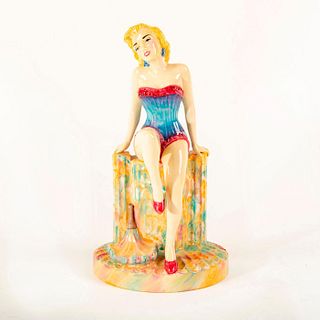 Peggy Davies Art Deco Colorway Figurine, Marilyn Monroe