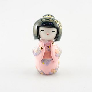 Kokeshi (Pink) 1008708 - Lladro Porcelain Figure