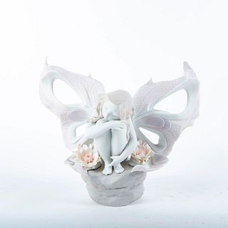 Lady Butterfly (Shine) 01016968 - Lladro Porcelain Figure