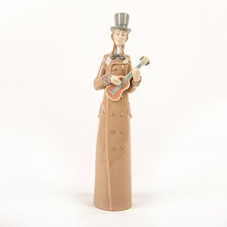 Musician with Guitar 01008173 - Lladro Porcelain Figure