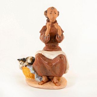 Prayerful Stitch 1990/1994 01012205 - Lladro Porcelain Figure