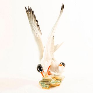 Hutschenreuther Porcelain Figurine Bird Study, Laughing Gulls