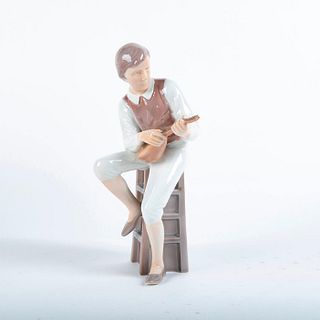 B&G Porcelain Figurine, Mandolin Player 1600