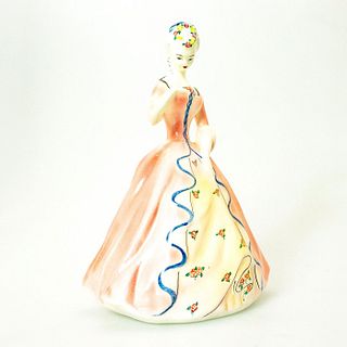 Goldscheider-Everlast Porcelain Figurine, Lady in Pink