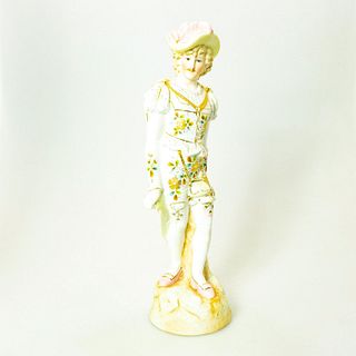 Vintage German-style Porcelain Figurine, Courtly Gentleman