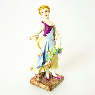 Vintage Ginori Lady Figurine , Corallina