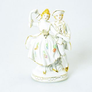 Vintage Porcelain Figure, Courting Couple Dancing
