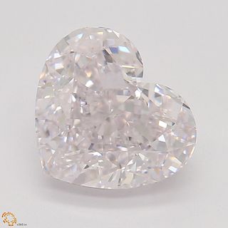 1.58 ct, Natural Very Light Pink Color, IF, Heart cut Diamond (GIA Graded), Unmounted, Appraised Value: $142,100 
