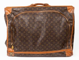 Vintage Louis Vuitton Canvas & Leather Garment Bag