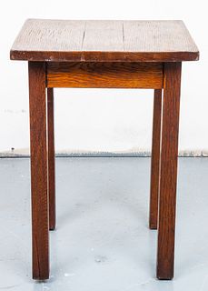Gustav Stickley Craftsman Mission Oak Side Table
