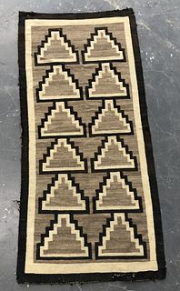 Navajo Native American Rug / Blanket 5' 3" x 2' 6"