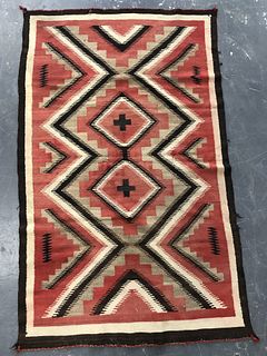 Navajo Native American Rug / Blanket 5' 6" x 3' 4"