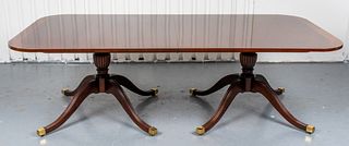George III Style Mahogany Extension Dining Table