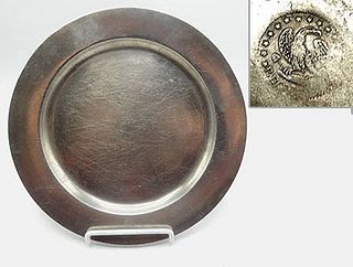 9 3/4" Pewter Plate by Parks Boyd