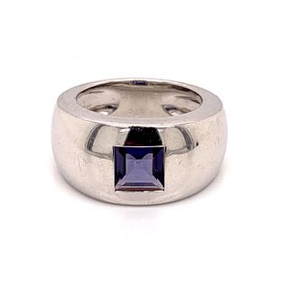 CHAUMET 18k Sapphire Ring