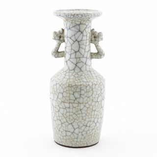 CHINESE GE-WARE CRACKLE BANGCHUIPING VASE