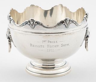 1908, CHESTER, STERLING MONTEITH DOG SHOW TROPHY