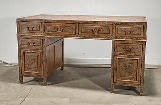 Chinese Painted Child's Desk