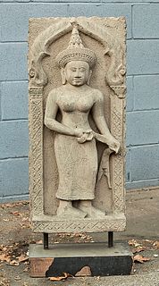 Southeast Asian Carved Stone Figure
