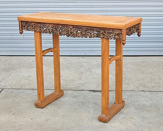 Chinese Wood Altar Table