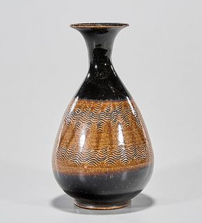 Chinese Glazed Porcelain Wine Vase