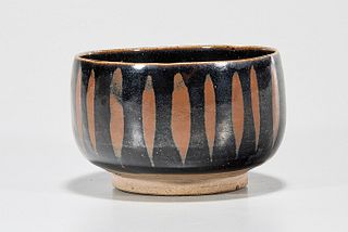 Chinese Black Glazed Ceramic Bowl