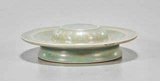 Chinese Celadon Glazed Porcelain Cup Stand