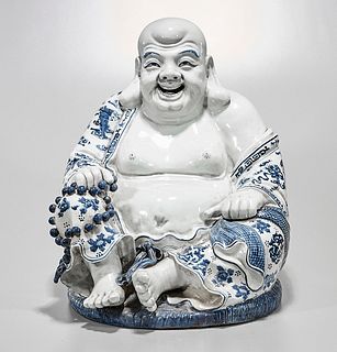 Chinese Blue and White Porcelain Budhai
