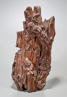 Chinese Root Wood Carving