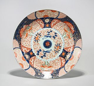 Japanese Imari-Style Porcelain Charger